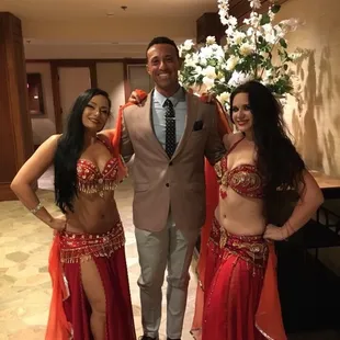 Belly dancing lessons and performances