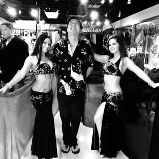 When the #birthday boy thanks the #heavenlystars for the #bellydanceentertainment   #honolulu #hawaii