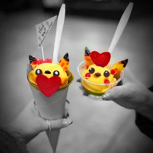 Pikachu Crepe @whaevaeats