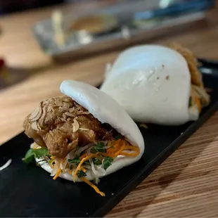 Soft shell crab bao