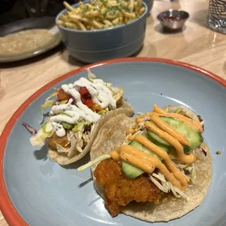 Korean Hot Chicken Taco