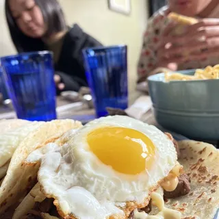 Steak Egg Taco