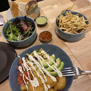 Shrimp Avocado Burrito