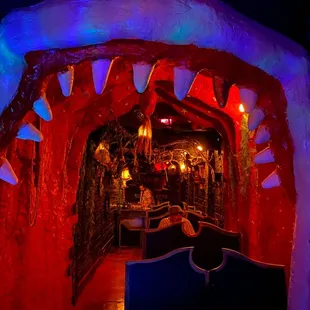 Entrance through Monstro the whales mouth