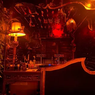 Drink preparation area