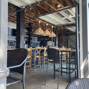 a view of a restaurant