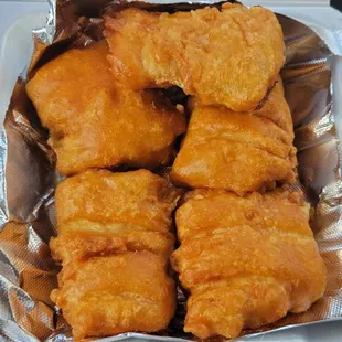 Five HUGE pieces of cod
