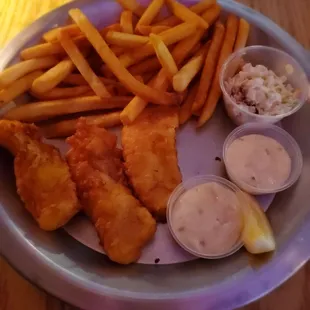 Beer-Battered Cod Dinner (3 Piece)