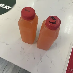 Peachy Lemonade &amp; Strawberry Lemonade