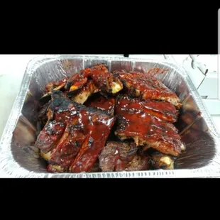 Ribs bbq stlye