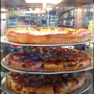 Pizza slices