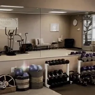 Beautiful Clean Workout Space