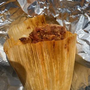 Pork tamales