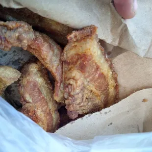 Chicharron 1/2 lb $5