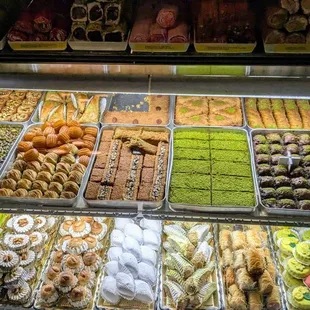 Baklava galore!!! And cookies below!