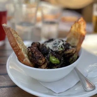 Charred Brussel Sprouts