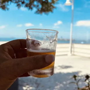 Cheers to the great chillax vibes here with this mango wheat beer suggested by the knowledgeable staff!