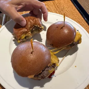 Wagyu sliders