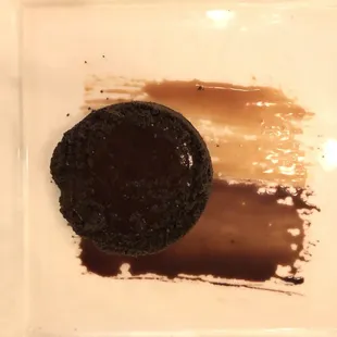 Silk pie - chocolate caramel. Decadent. (Poor pic)