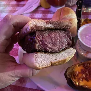 Sliced Steak Sandwich