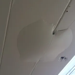 Bigger ceiling pimple