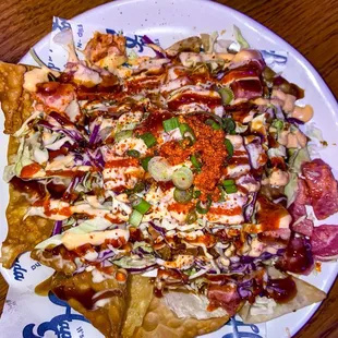 Poke Nachos