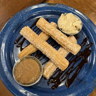 Churros with dips!