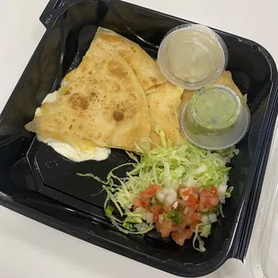 Cheese quesadilla