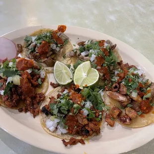 Al pastor, buche, tripas