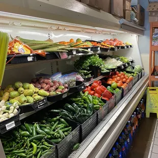 a variety of vegetables