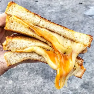 Grilled 4 Cheese Sandwich