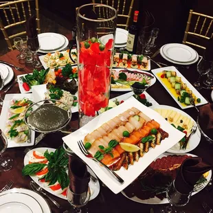 sushi and sashimi, sushi, sashimi, food