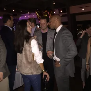 Perfect space for a cocktail party.