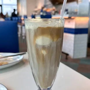 Coffee with ice cream (not on menu) @lindaeatstagram