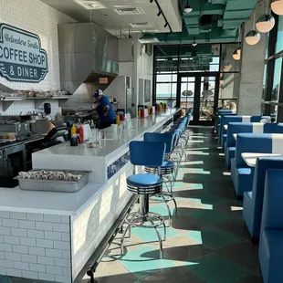 ocean view seating ...