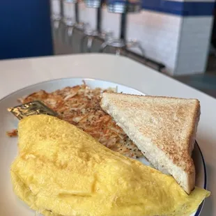 Ham and Cheese Omelette