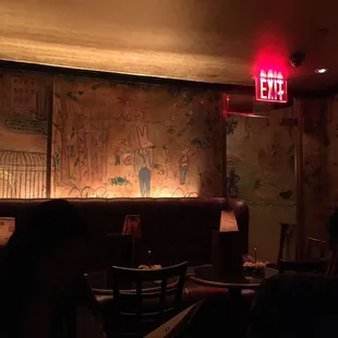 a man sitting at a table