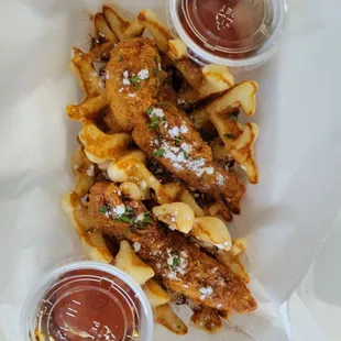 Chicken &amp; Waffles