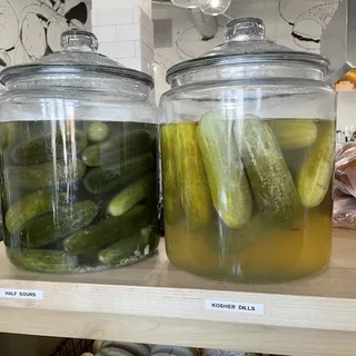 Kosher dill pickle