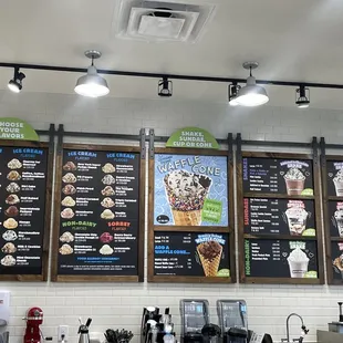 Flavor board and pricing in July 2024