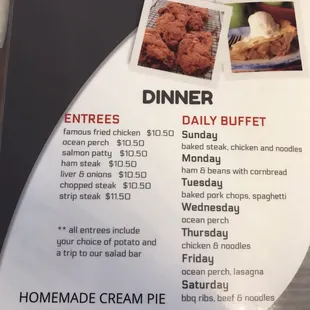 menu, chicken wings and fried chicken