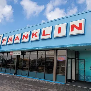 Front of Ben Franklin