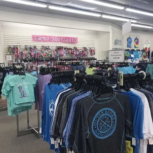 Girls and boys clothing and swimwear