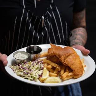 Ye Olde Fish &amp; Chips with Fresh Local Rock Cod