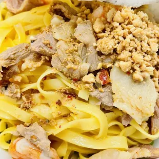 Beef Spicy Rice Noodle Soup