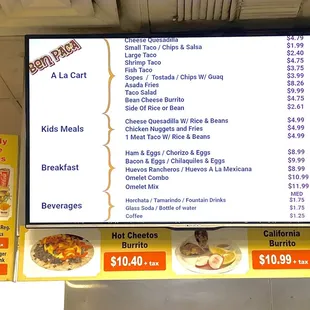 Dec 2021 Menu