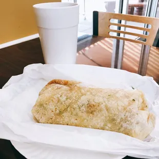 Chili Verde Burrito