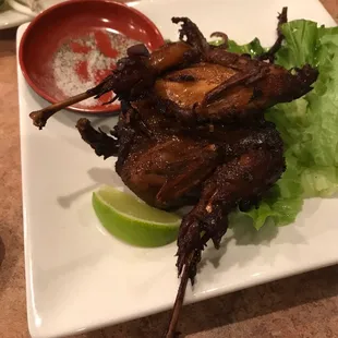 Fried Quail