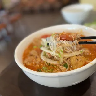 29. Bun Rieu (Tomato Crab &amp; Pork Vermicelli Soup)
