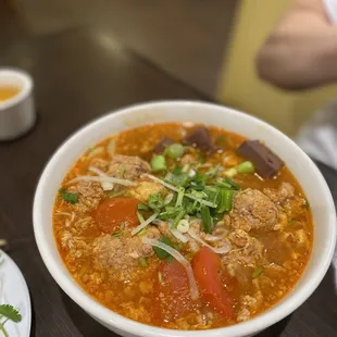 29. Bun Rieu (Tomato Crab &amp; Pork Vermicelli Soup) - tasty!